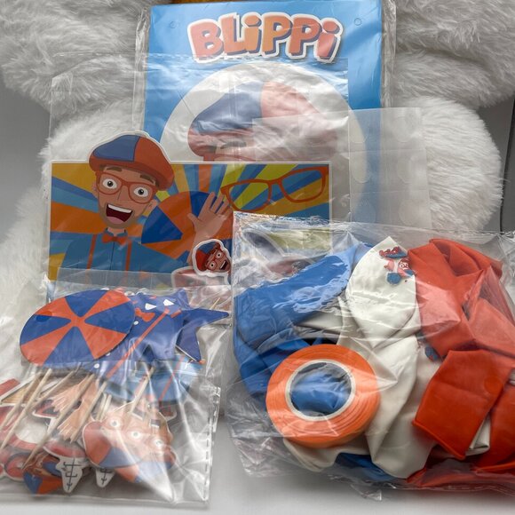 Blippi Birthday Party Decorations Set NEW (SKU: 269MI) - Picture 1 of 6